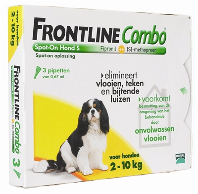 Frontline hond combo spot on 3 pack