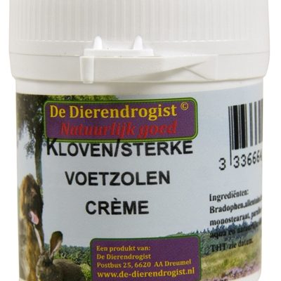 Dierendrogist kloven/sterke voetzolen creme