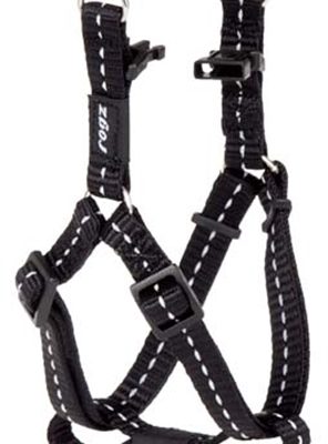 Rogz for dogs nitelife step-in h zwart