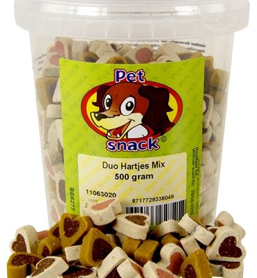 Petsnack duo hartjes mix