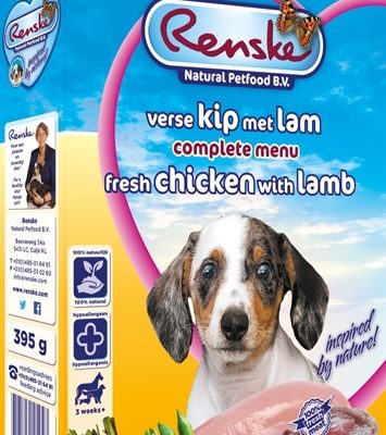 Renske vers vlees puppy