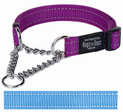 Rogz for dogs fanbelt choker turqouise