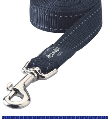 Rogz for dogs fanbelt long lijn blauw