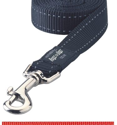 Rogz for dogs fanbelt long lijn oranje