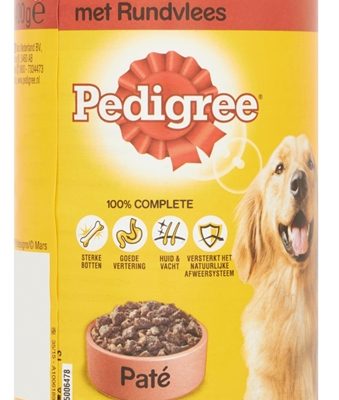 Pedigree blik adult pate rundvlees