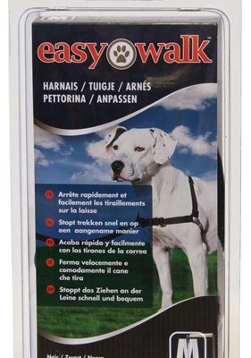 Premier easy walk anti-trek tuig zwart