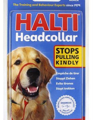 Halti headcollar zwart