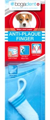 Bogadent plaque vinger tandenborstel puppy
