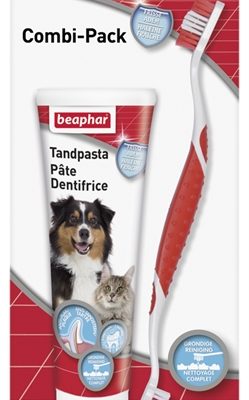 Beaphar tandpasta & borstel combipack